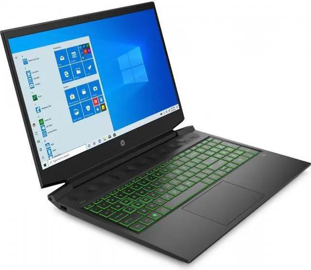 Alt view image 3 of 14 - HP Pavilion - 16.1" GeForce GTX 1650 - Intel Core i5-10300H  - 8GB Memory - 256 GB PCIe SSD - Windows 10 Home 64-bit - Gaming Laptop - IPS (16-a0045nr )