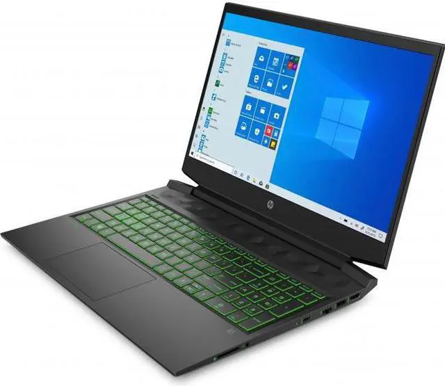 Alt view image 2 of 14 - HP Pavilion - 16.1" GeForce GTX 1650 - Intel Core i5-10300H  - 8GB Memory - 256 GB PCIe SSD - Windows 10 Home 64-bit - Gaming Laptop - IPS (16-a0045nr )