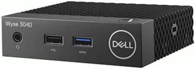 Main image of Dell 3000 3040 Thin ClientIntel Quad-core (4 Core) 1.44 GHz - 2 GB RAM - 16 GB Flash - Gigabit Ethernet - Wyse Thin OS 9.1 - DisplayPort - Network (RJ-45) - 4 Total USB Port(s) - 3 USB 2.0 Port(s) - 2
