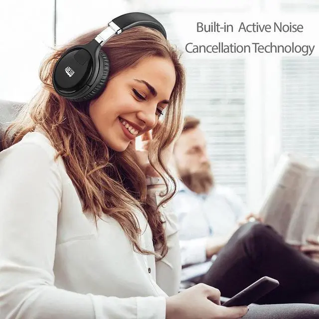 Alt view image 4 of 20 - Adesso Xtream Active Noise Canceling Bluetooth Gaming Headset Black (XTREAM P600)