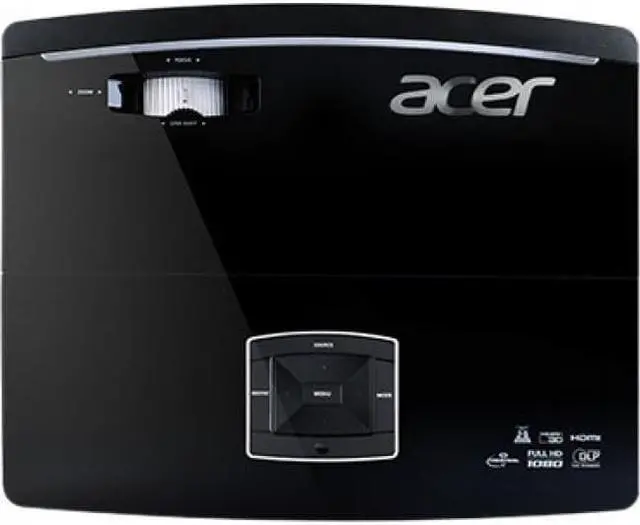 Alt view image 10 of 14 - Acer P6500 1920 x 1080, 5000 lumens, 20,000:1 Contract Ratio, HDMI Input, Home Theater Projector
