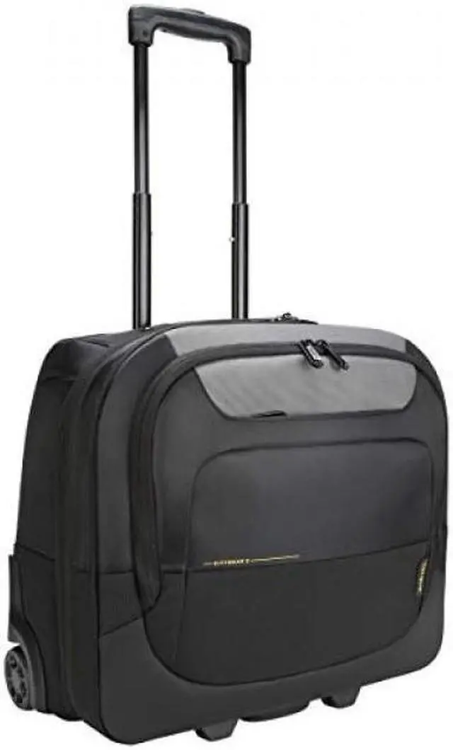 Alt view image 4 of 20 - Targus CityGear TCG717GL Carrying Case (Roller) for 15" to 17.3" Notebook - Black, Gray - 8.6" Height x 16.5" Width x 17.6" Depth - 6.60 gal Volume Capacity