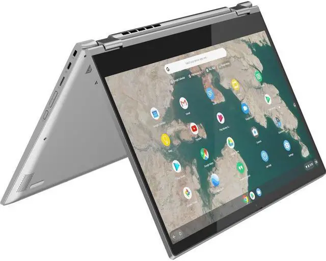 Alt view image 10 of 10 - Lenovo Chromebook C340-15 81T9000XUS 15.6" Touchscreen 2 in 1 Chromebook - Full HD - 1920 x 1080 - Intel Core i3 (8th Gen) i3-8130U Dual-core (2 Core) 2.20 GHz - 4 GB RAM - 32 GB Flash Memory - M