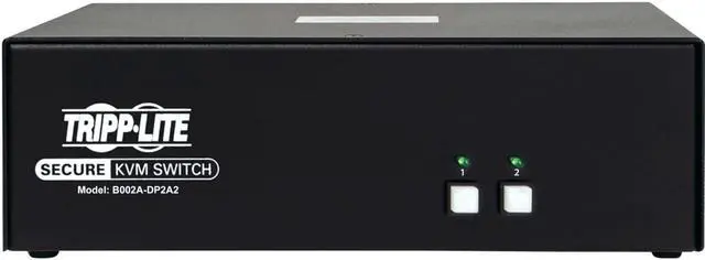 Alt view image 5 of 20 - Tripp Lite 2-Port NIAP PP3.0-Certified DisplayPort KVM Switch B002ADP2A2
