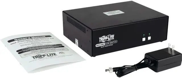 Alt view image 4 of 20 - Tripp Lite 2-Port NIAP PP3.0-Certified DisplayPort KVM Switch B002ADP2A2