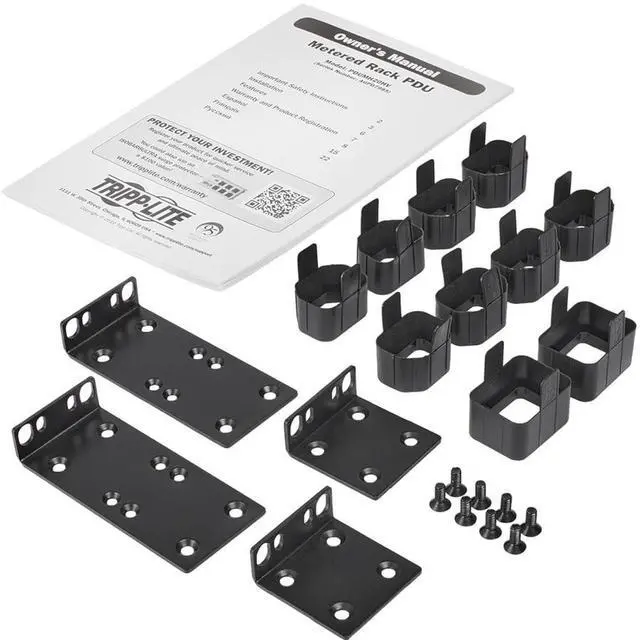 Alt view image 2 of 11 - Tripp Lite PDU Metered 8-Outlet C13 2 C19 208/240V L6-20P PDUMH20HVL66