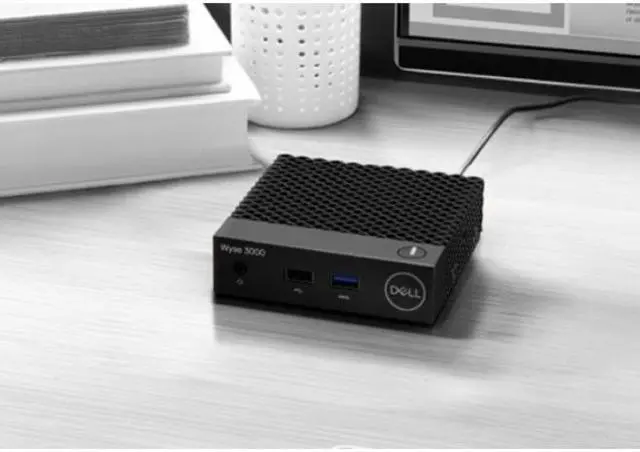 Alt view image 4 of 9 - Dell 3000 3040 Thin ClientIntel Quad-core (4 Core) 1.44 GHz - 2 GB RAM - 16 GB Flash - Gigabit Ethernet - Wyse Thin OS 9.1 - DisplayPort - Network (RJ-45) - 4 Total USB Port(s) - 3 USB 2.0 Port(s) - 2