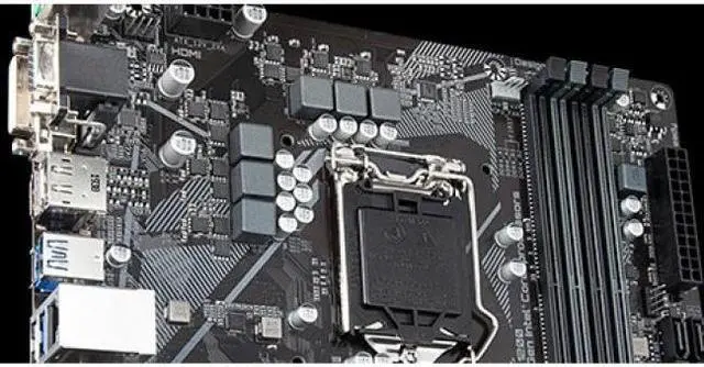 Alt view image 6 of 20 - GIGABYTE H470M DS3H LGA 1200 Intel H470 Micro-ATX Motherboard with Dual M.2, SATA 6Gb/s, USB 3.2 Gen 1