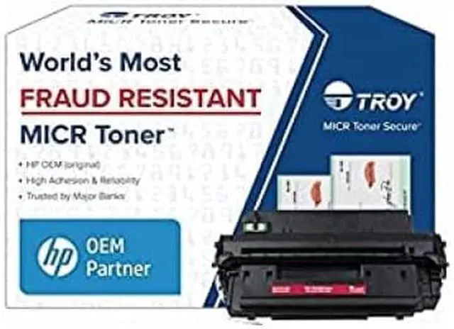 Alt view image 2 of 10 - Troy Toner Secure Original MICR Toner Cartridge Alternative for Troy HP Black 02CF258X001