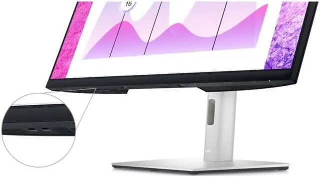 Alt view image 7 of 13 - Dell 32" (31.5" Viewable) 60 Hz IPS UHD IPS Monitor 8 ms (normal); 5 ms (fast) HDMI, DisplayPort, USB, RJ45 P3222QE