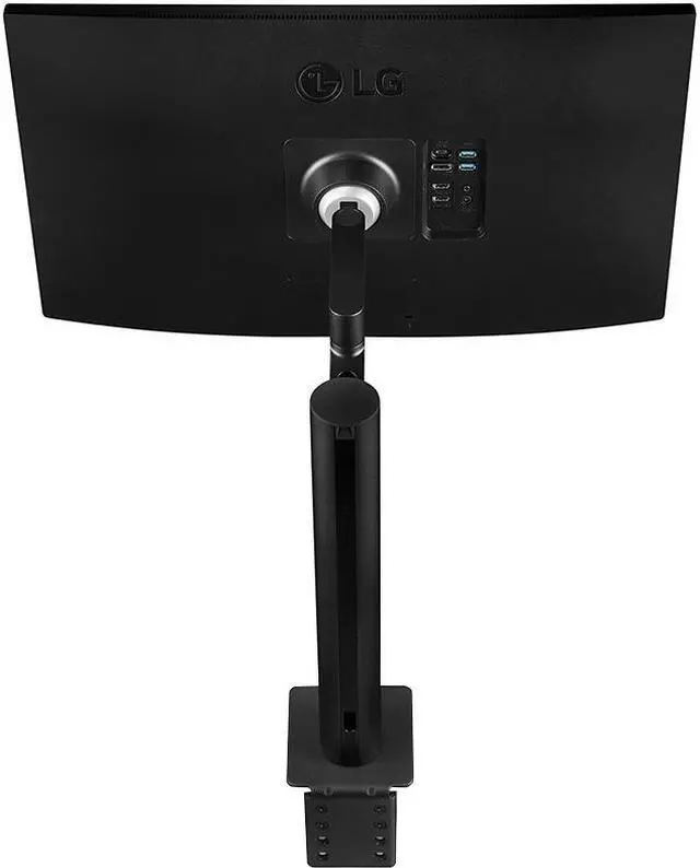 Alt view image 9 of 10 - LG Ergo 27BN88Q-B - LED monitor - 27" - 2560 x 1440 QHD - IPS - 350 cd/m2 - 1000:1 - HDR10 - 5 ms - 2xHDMI, DisplayPort, USB-C - Speakers - Black Texture