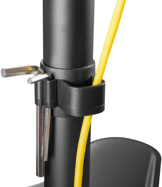 Alt view image 2 of 16 - V7 DS1FSS 13-32" Tilt and Swivel Monitor Stand