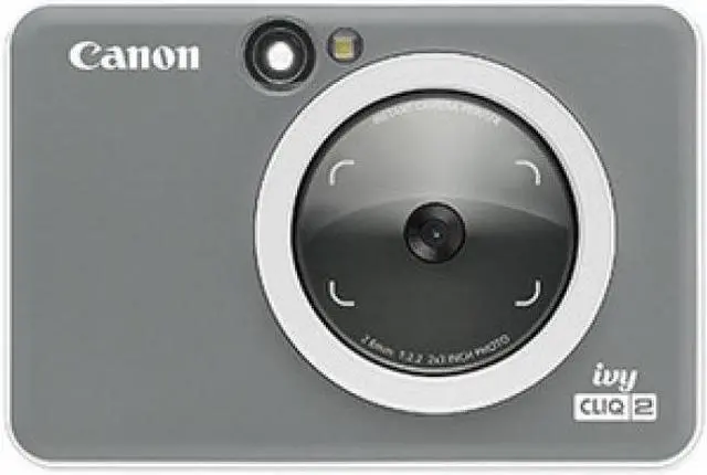 Alt view image 7 of 20 - Canon IVY CLIQ2 Instant Camera Printer, Charcoal, Matte #4520C003