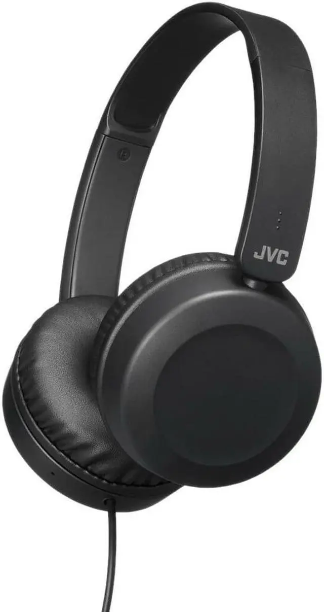 Alt view image 5 of 18 - jvc ha-s31mb on ear lightweight headphones with powerful sound, integrated remote & mic for smartphones (black)