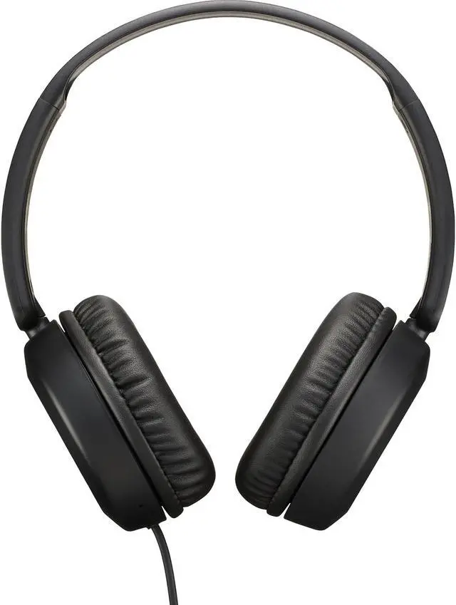 Alt view image 4 of 18 - jvc ha-s31mb on ear lightweight headphones with powerful sound, integrated remote & mic for smartphones (black)