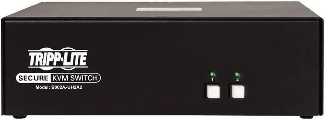 Alt view image 5 of 16 - Tripp Lite 2-Port Dual-Monitor Secure KVM Switch TAA B002AUH2A2