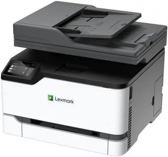 Alt view image 5 of 20 - Lexmark GO Line MC300 MC3224i Wireless Laser Multifunction Printer - Color - Copier/Printer/Scanner - 24 ppm Mono/24 ppm Color Print - 2400 x 600 dpi Print - Automatic Duplex Print - Upto 30000 Pages