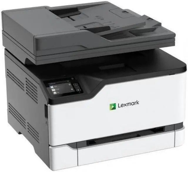 Alt view image 4 of 20 - Lexmark GO Line MC300 MC3224i Wireless Laser Multifunction Printer - Color - Copier/Printer/Scanner - 24 ppm Mono/24 ppm Color Print - 2400 x 600 dpi Print - Automatic Duplex Print - Upto 30000 Pages
