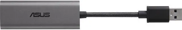 Alt view image 5 of 20 - Asus USB-C2500 2.5Gigabit Ethernet Adapter - USB 3.2 (Gen 1) Type A - 1 Port(s) - 1 - Twisted Pair