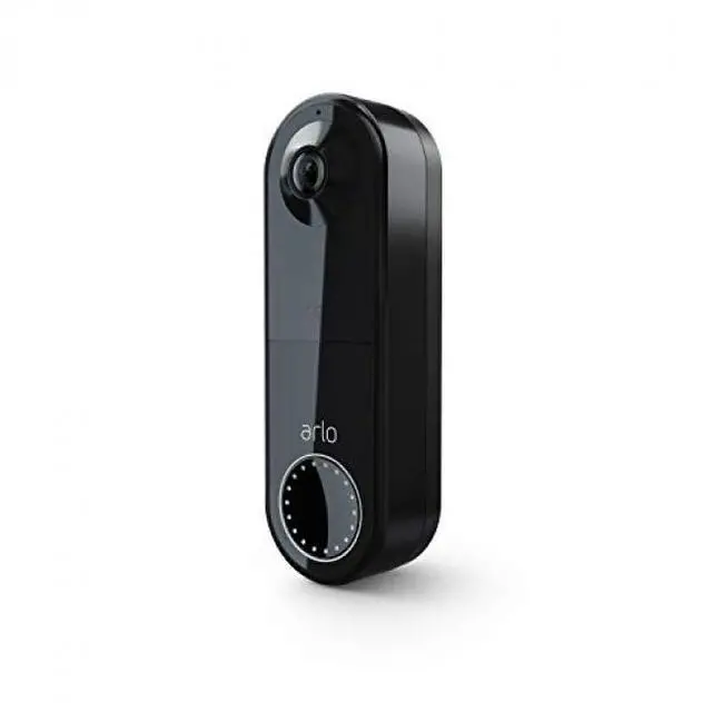 Alt view image 2 of 2 - Arlo Essential Video Doorbell Wire-Free, Rechargeable Battery, 2K HD Video with HDR, 180-degree viewing angle, Built-in Siren