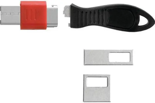 Alt view image 6 of 9 - Kensington K67913WW USB Port Lock with Blockers
