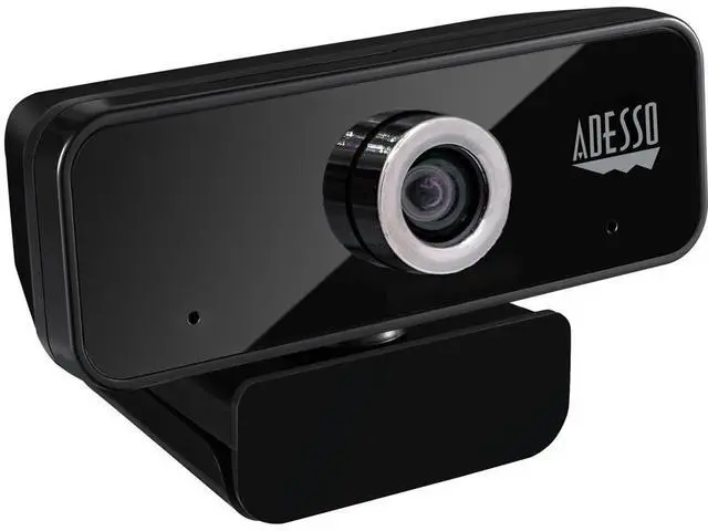Alt view image 8 of 20 - Adesso CyberTrack 6S Webcam 8 Megapixel 30 fps USB 2.0 CYBERTRACK6S