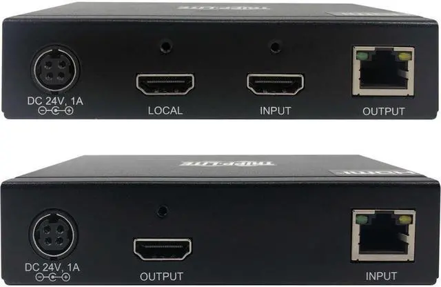 Alt view image 2 of 20 - Tripp Lite HDMI Over Cat6 Extender Kit w KVM Support USB/IR PoC B127A1A1BHBH
