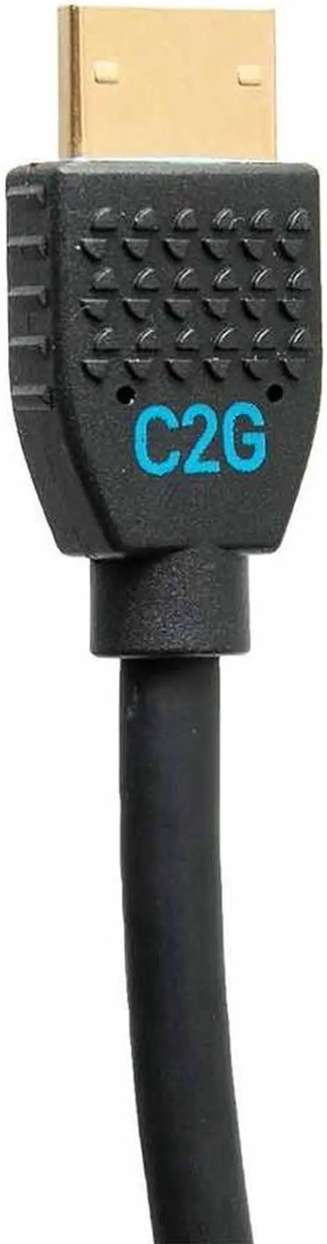 Alt view image 4 of 14 - C2G C2G10377 6 ft. Black Performance Series Ultra Flexible High Speed HDMI Cable - 4K 60Hz In-Wall, CMG (FT4) Rated Male to Male