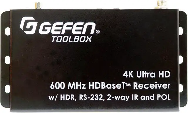 Alt view image 2 of 11 - Gefen 4K Ultra Hd 600 Mhz Hdbaset Extender W/ Hdr Rs-232 2-Way Ir And Pol