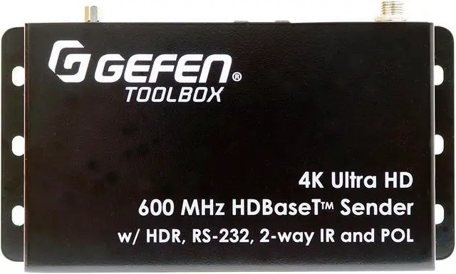 Alt view image 4 of 11 - Gefen 4K Ultra Hd 600 Mhz Hdbaset Extender W/ Hdr Rs-232 2-Way Ir And Pol