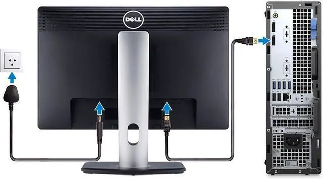 Alt view image 5 of 10 - Dell OptiPlex 5000 5090 Desktop Computer - Intel Core i5 11th Gen i5-11500 Hexa-core (6 Core) 2.70 GHz - 16 GB RAM DDR4 SDRAM - 256 GB M.2 PCI Express NVMe 3.0 x4 SSD - Small Form Factor - Intel Q570
