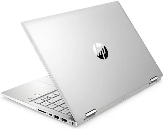 Alt view image 8 of 11 - HP Pavilion x360 14-dw1000 14-dw1010nr 14" Touchscreen 2 in 1 Notebook - Full HD - 1920 x 1080 - Intel Core i5 (11th Gen) i5-1135G7 Quad-core (4 Core) - 12 GB RAM - 256 GB SSD - Natural Silver
