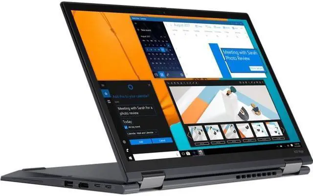 Alt view image 4 of 10 - Lenovo ThinkPad X13 Yoga 20W8002XUS 13.3" Touchscreen Laptop i7-1165G7 256GB SSD