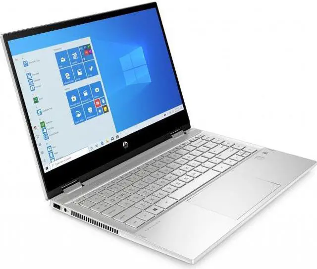 Alt view image 6 of 11 - HP Pavilion x360 14-dw1000 14-dw1010nr 14" Touchscreen 2 in 1 Notebook - Full HD - 1920 x 1080 - Intel Core i5 (11th Gen) i5-1135G7 Quad-core (4 Core) - 12 GB RAM - 256 GB SSD - Natural Silver