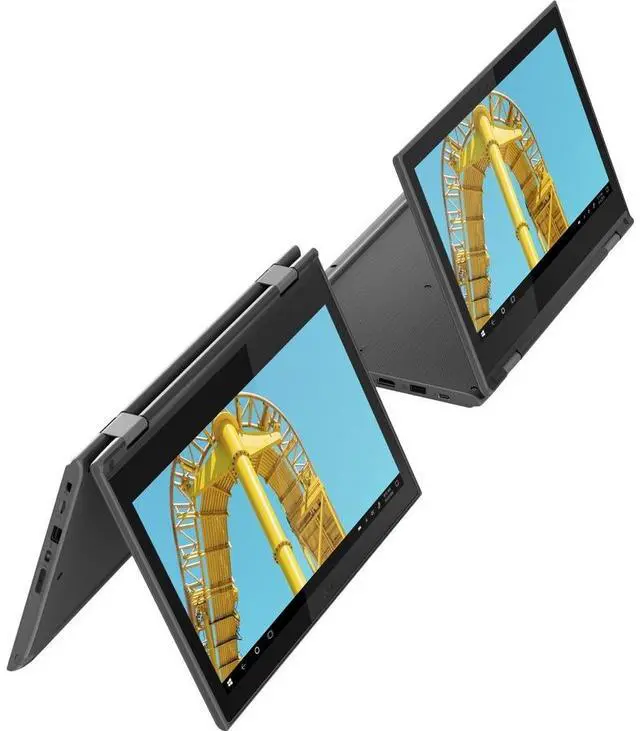Alt view image 9 of 9 - Lenovo 300e 82GK001PUS 11.6" Touchscreen Laptop AMD 3015e 4GB 64GB eMMC W10P