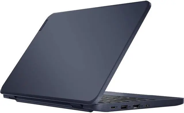 Alt view image 7 of 10 - Lenovo 100w Gen 3 82HY0009US 11.6" Netbook - HD - 1366 x 768 - AMD 3015e Dual-core (2 Core) 1.20 GHz - 4 GB RAM - 64 GB Flash Memory - Abyss Blue - Windows 10 Pro - AMD Radeon Graphics - Twisted