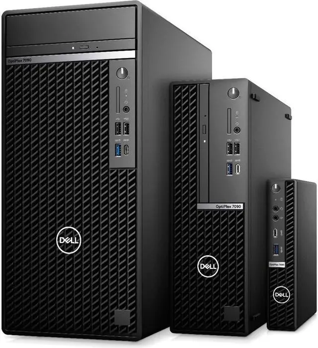Alt view image 4 of 9 - Dell OptiPlex 7000 7090 Desktop Computer - Intel Core i7 10th Gen i7-10700 Octa-core (8 Core) 2.90 GHz - 32 GB RAM DDR4 SDRAM - 512 GB M.2 PCI Express NVMe 3.0 x4 SSD - Small Form Factor - Intel Q570