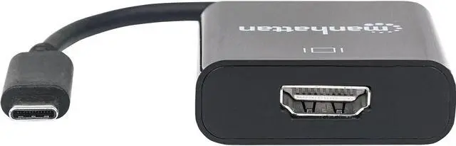Alt view image 15 of 20 - Manhattan Superspeed+ Usb-C 3.1 To Hdmi Converter