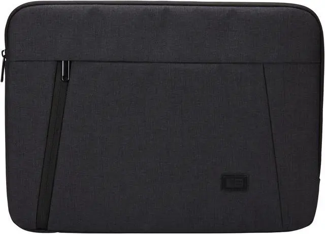 Alt view image 4 of 20 - Case Logic Huxton Carrying Case (Sleeve) for 15.6" Notebook - Black - Polyester - 11.6" Height x 15.7" Width x 1.2" Depth