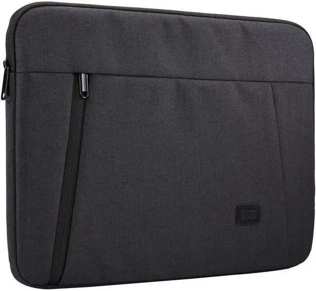 Main image of Case Logic Huxton Carrying Case (Sleeve) for 15.6" Notebook - Black - Polyester - 11.6" Height x 15.7" Width x 1.2" Depth