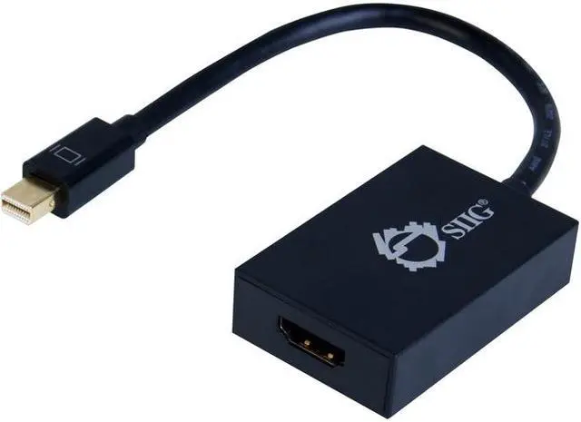 Alt view image 13 of 20 - Siig Mini Displayport 1.2 To Hdmi 4Kx2k 60Hz Active Adapter