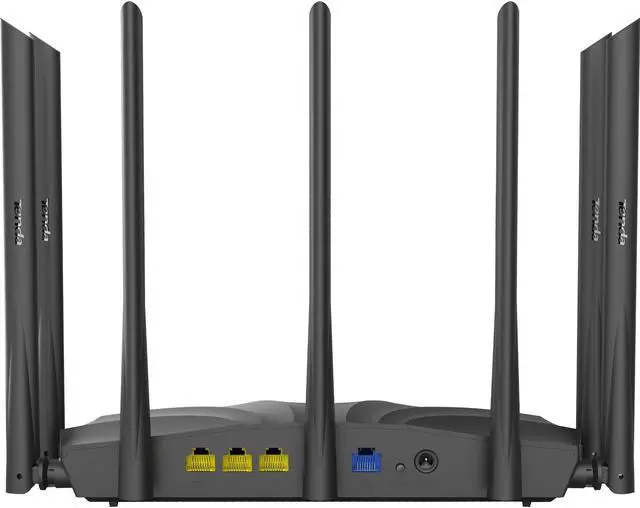 Alt view image 16 of 20 - Tenda AC23 Smart WiFi Router - Dual Band Gigabit Wireless (up to 2033 Mbps) Internet Router for Home, 4X4 MU-MIMO Technology, Up to 1400 sq ft Coverage Parental Control Compatible with Alexa (AC2100)