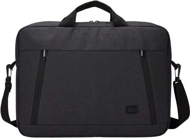 Alt view image 8 of 10 - Huxton 15.6" Laptop Attache Fits Devices Up to 15.6" Polyester 16.3 x 2.8 x 12.4 Black 3204653