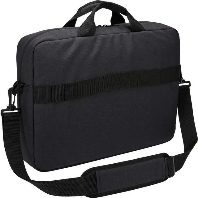 Alt view image 5 of 10 - Huxton 15.6" Laptop Attache Fits Devices Up to 15.6" Polyester 16.3 x 2.8 x 12.4 Black 3204653