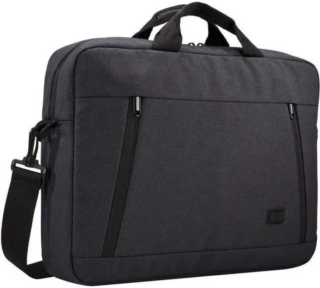 Alt view image 2 of 10 - Huxton 15.6" Laptop Attache Fits Devices Up to 15.6" Polyester 16.3 x 2.8 x 12.4 Black 3204653