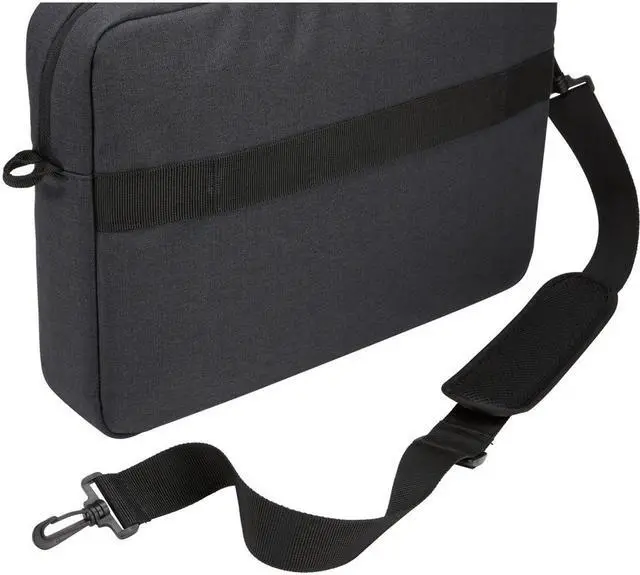 Alt view image 4 of 10 - Huxton 15.6" Laptop Attache Fits Devices Up to 15.6" Polyester 16.3 x 2.8 x 12.4 Black 3204653