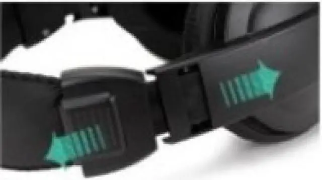 Alt view image 5 of 13 - Ergoguys Black Lightweight Headset with Adjustable Mic EG55BLK