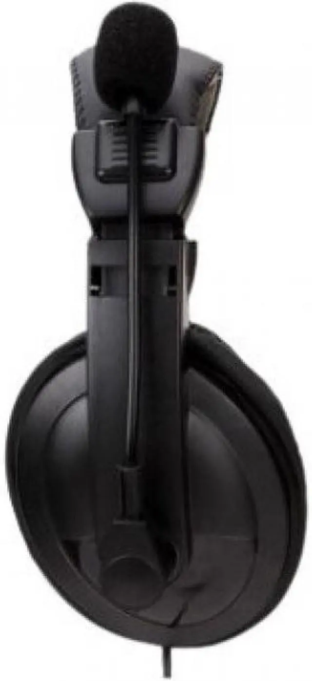 Alt view image 3 of 13 - Ergoguys Black Lightweight Headset with Adjustable Mic EG55BLK