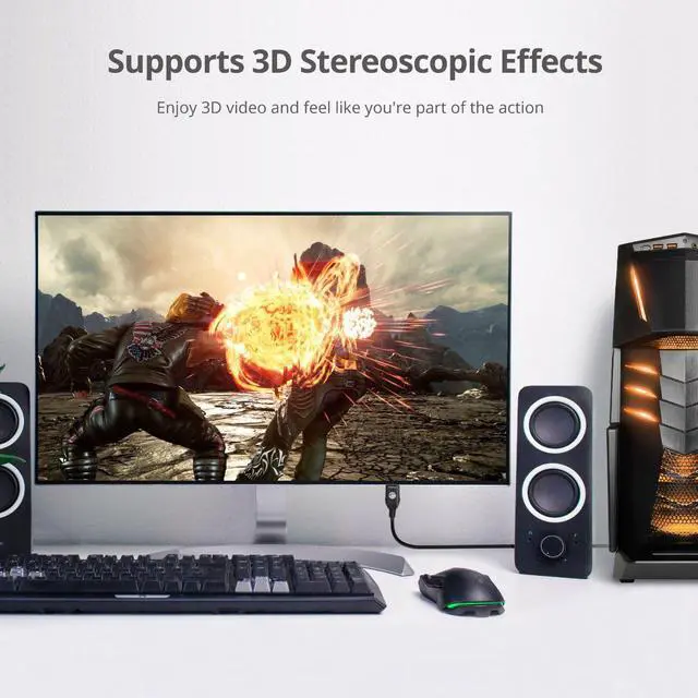 Alt view image 3 of 17 - SIIG 4K DisplayPort 1.2 AOC Cable - 15M