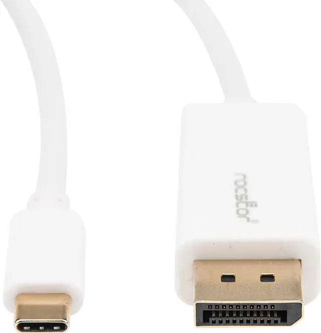 Alt view image 11 of 13 - Rocstor 6ft / 2m USB Type C to DisplayPort Cable - USB C to DP Cable - 4K 60Hz